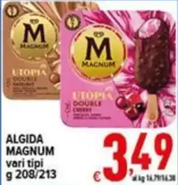 Iper Triscount Algida Magnum offerta