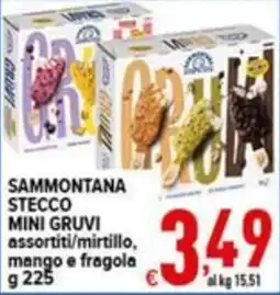 Iper Triscount Sammontana Stecco Mini Gruvi offerta