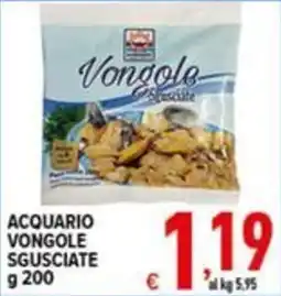 Iper Triscount Acquario vongole sgusciate offerta