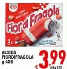 Iper Triscount Algida fiordifragola offerta