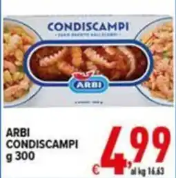 Iper Triscount Arbi condiscampi offerta
