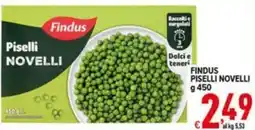 Iper Triscount Findus Piselli Novelli offerta