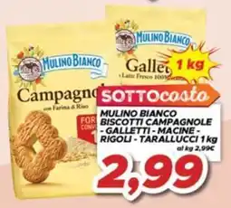 MA Supermercati Mulino Bianco biscotti campagnole offerta