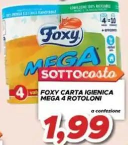 MA Supermercati Foxy carta igienica mega offerta