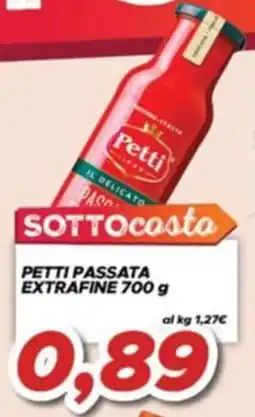 MA Supermercati Petti passata extrafine offerta