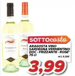 MA Supermercati Aragosta vino offerta
