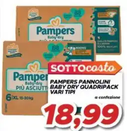 MA Supermercati Pampers pannolini baby dry offerta