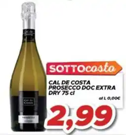 MA Supermercati Cal de Costa Prosecco DOC Extra Dry offerta