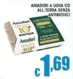 Sacoph Amadori qualità 10+ uova cd offerta