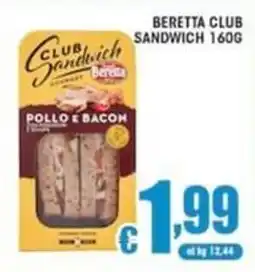 Sacoph Club Sandwich Beretta Pollo e Bacon offerta