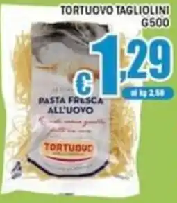 Sacoph Tortuovo tagliolini pasta fresca all'uovo offerta