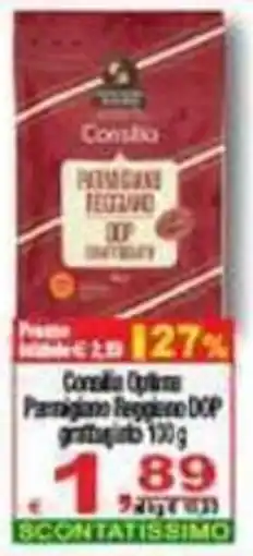 CTS Supermercati Consolia Optima Parmigiano Reggiano DOP offerta