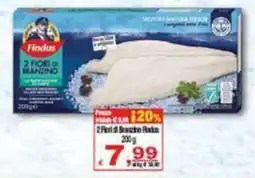 CTS Supermercati Findus 2 FIORI DI BRANZINO offerta
