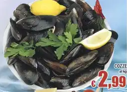 Top Supermercati Cozze offerta