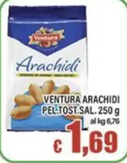 Top Supermercati Ventura arachidi pel-tost.sal. offerta