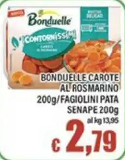 Top Supermercati Bonduelle carote al rosmarino offerta