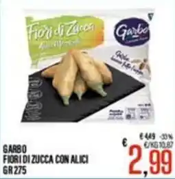 Supermercati EffePiù Garbo Fiori di Zucca con Alici offerta
