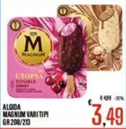 Supermercati EffePiù Algida Magnum vari tipi offerta