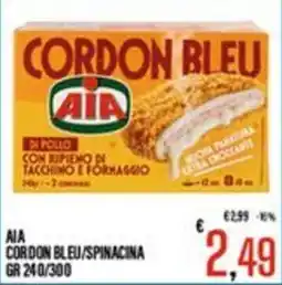 Supermercati EffePiù AIA Cordon Bleu offerta