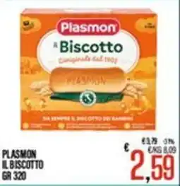 Supermercati EffePiù Plasmon il biscotto offerta