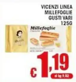 Sacoph Vicenzi linea Millefoglie offerta