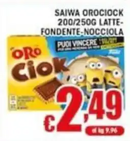 Sacoph Saiwa Oro Ciocch offerta