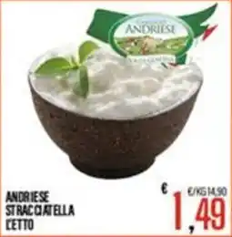 Supermercati EffePiù Andrieise stracciatella offerta
