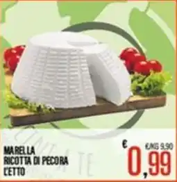 Supermercati EffePiù Marella ricotta di pecora offerta