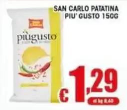 Sacoph San Carlo Patatina Più Gusto offerta
