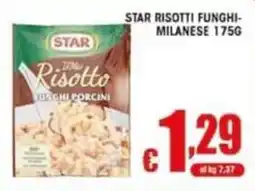 Sacoph Star risotto funghi porcini offerta