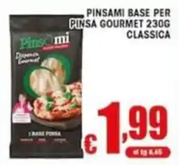Sacoph Pinsami base per pinsa gourmet classica offerta