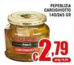 Sacoph Peperoncino carciofiotto Ponti offerta