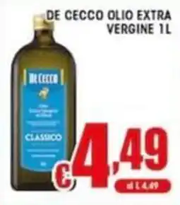 Sacoph De Cecco olio extra vergine offerta