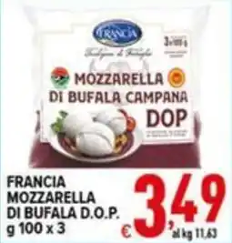 Iper Triscount Mozzarella di bufala campana DOP offerta