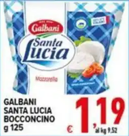 Iper Triscount Galbani Santa Lucia Bocconcino offerta