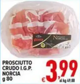 Iper Triscount Prosciutto crudo I.G.P. Norcia offerta