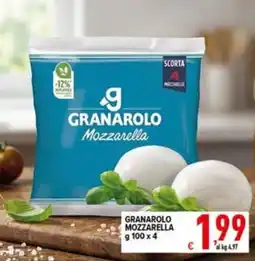 Iper Triscount Granarolo Mozzarella offerta
