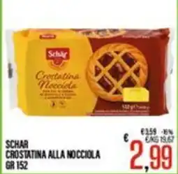 Supermercati EffePiù Schar crostatina alla nocciola offerta