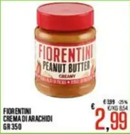 Supermercati EffePiù Fiorentini crema di arachidi offerta
