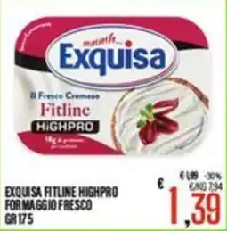 Supermercati EffePiù Exquisa Fitline Highpro offerta