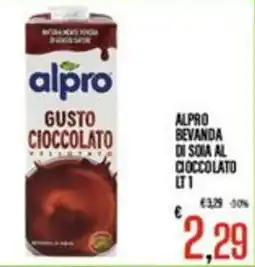 Supermercati EffePiù Alpro bevanda di soia al cioccolato offerta