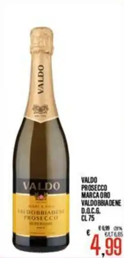 Supermercati EffePiù Valdo Prosecco Marca Oro offerta