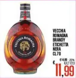 Supermercati EffePiù Vecchia Romagna Brandy offerta
