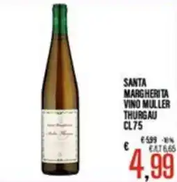Supermercati EffePiù Santa Margherita Vino Muller Thurgau offerta