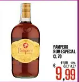 Supermercati EffePiù Pampero rum especiale offerta