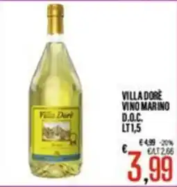 Supermercati EffePiù Villa Dorè Vino Marino D.O.C. offerta