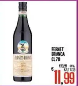 Supermercati EffePiù Fernet Branca offerta