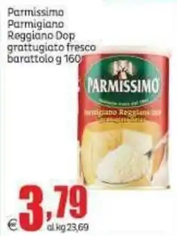 Elite Parmigiano Reggiano Dop grattugiato fresco barattolo offerta