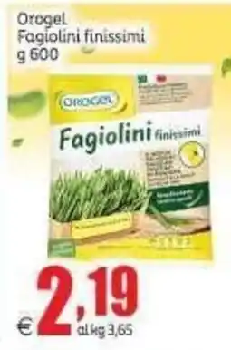 Elite Orogel Fagiolini finissimi offerta