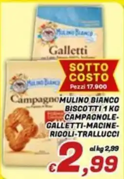 Idromarket Mulino Bianco biscotti offerta